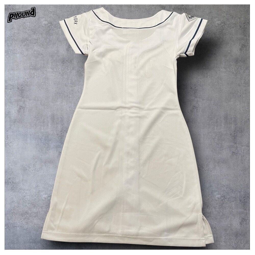 Cooperstown Collection New York Yankees Jersey Dress S 4 - Picture 2 of 10